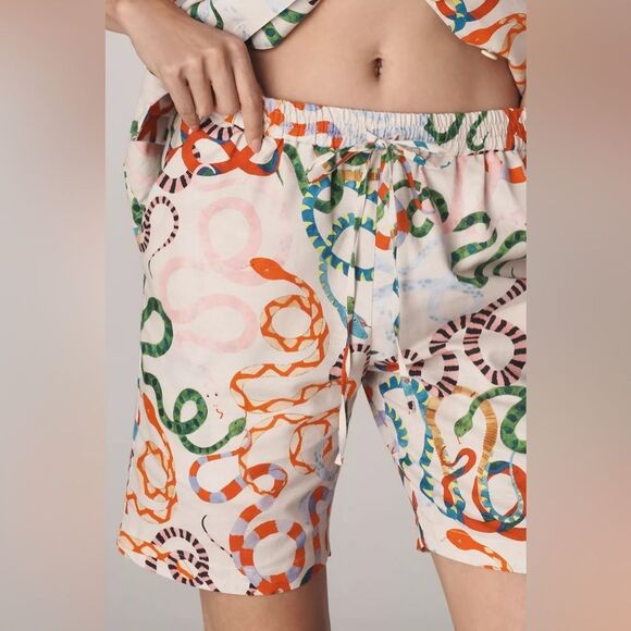 Anthropologie Pants - Rachel Antonoff x Anthropologie Timmy Linen Blend Shorts